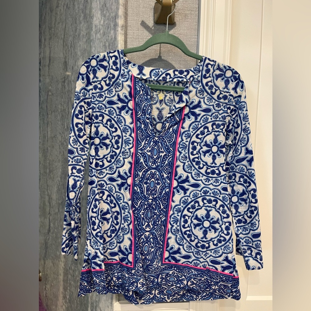 Lilly Pulitzer Tunic small EUC